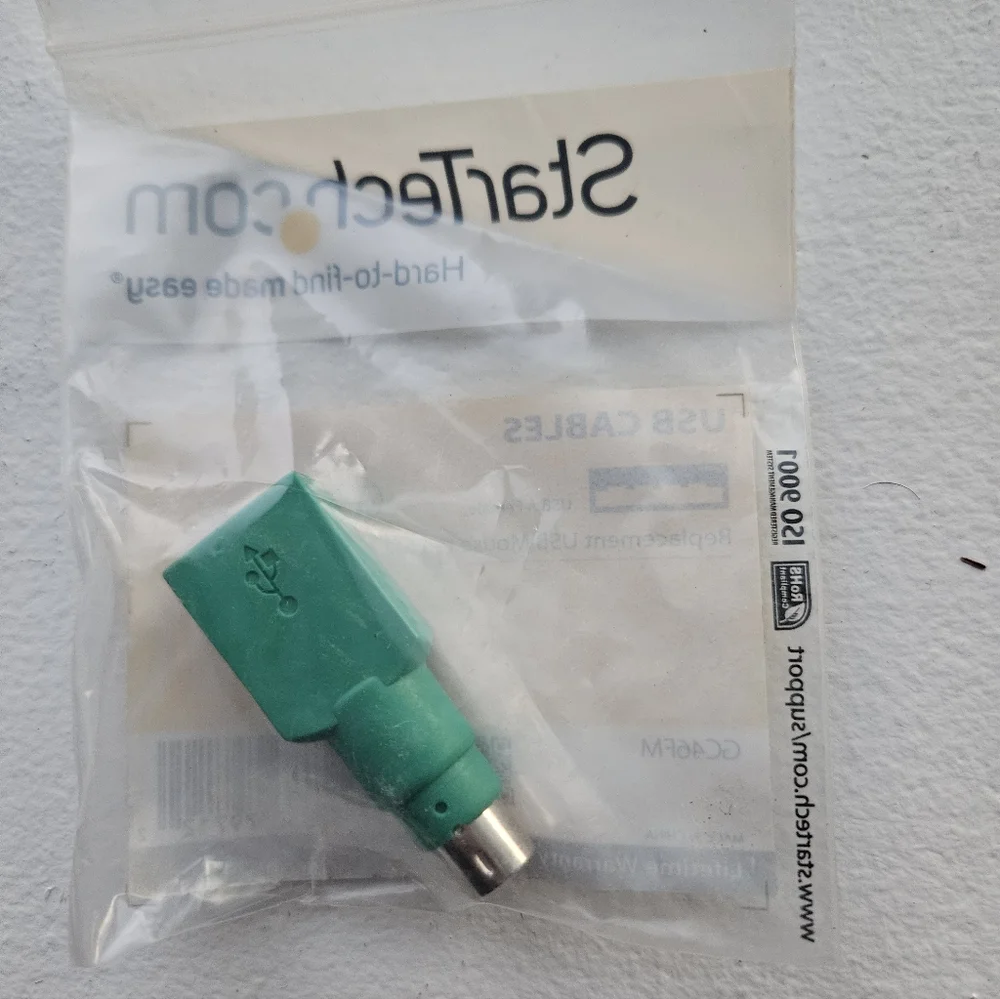 NEW StarTech USB keyboard & Mouse Cables with PS/2 Adapter